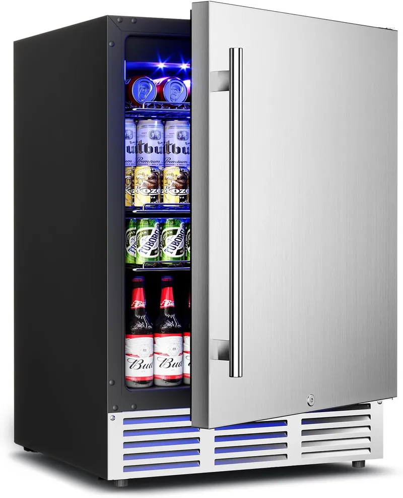 Feelfunn 24 inch Beverage Refrigerator