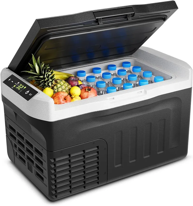 Feelfunn Car Fridge Portable Refrigerator